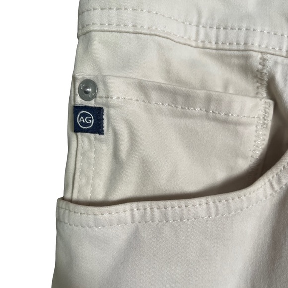 AG Adriano Goldschmeid The Protégé Straight Leg Cream Khaki Pants Jeans 38x36 - Picture 4 of 8